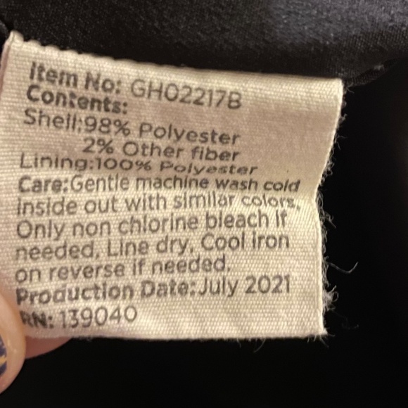 Good Hart Pleated Floral Skirt Large - Picture 4 of 9